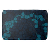 青い円 バスマット (正面)