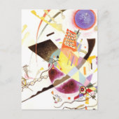 青い円 ポストカード (正面)