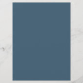 青い冬の松結婚のメニュー メニュー (裏面)