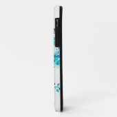 青い冬の花 水彩画 | オーダーメイド Case-Mate iPhoneケース (裏面/左)
