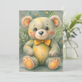 青い冬の鹿 招待状 (スタンド正面)