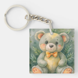 青い冬（デールあり） キーホルダー