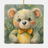 青い冬(デールあり) セラミックオーナメント (裏面)