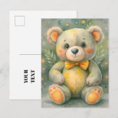 青い冬（デールあり） ポストカード (正面/裏面)