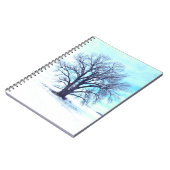 青い冬 ノートブック (左側)