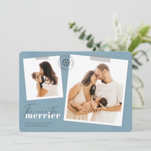 青い出産のメリー発表の写真が多い シーズンカード (スタンド正面)