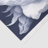 青い切り離しの牡丹 薄葉紙 (詳細)