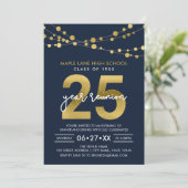 青い列のライト25年クラス懇親会 招待状 (スタンド正面)