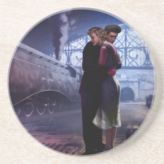 青い列車 コースター (正面)