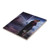 青い列車 タイル (側面)