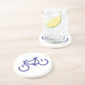 青い力のバイク コースター (側面)