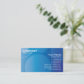 青い勾配は名刺EX3を一周します 名刺 (スタンド正面)