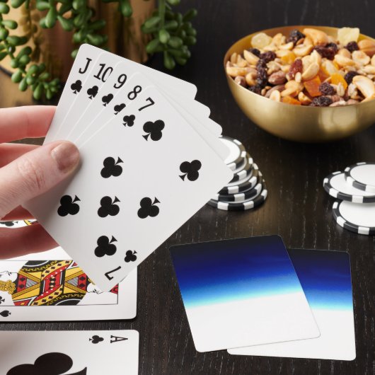 青い勾配 トランプ (インサイチュ)