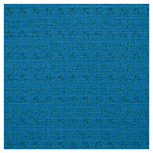 青い包装紙に幾何学的な模様  ファブリック (見本)