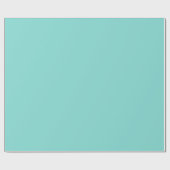 青い包装紙の結婚 ラッピングペーパー (フラット)