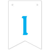 青い十字の最初聖餐の旗 バンティングフラッグ (第3の旗)