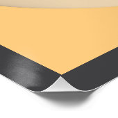 青い印象派のダブル急須 ポスター (コーナー)