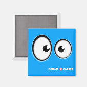 青い友達は今は磁気だ！ マグネット (正面/裏面)