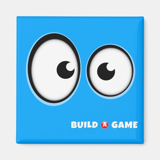 青い友達は今は磁気だ！ マグネット (正面)