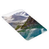 青い反射で育てられる マグネット (右側)