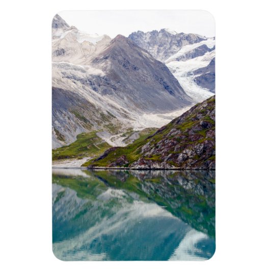 青い反射で育てられる マグネット (縦)