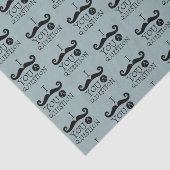 青い口ひげ質問ユーモアお父さんの日 薄葉紙 (詳細)