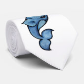 青い可愛いナラル ネクタイ (ロール)