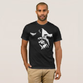 青い同業組合の2019年ワイシャツ-小型戦闘機の Tシャツ (正面フル)