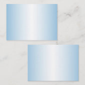 青い名グラデーション刺テンプレート 名刺 (正面/裏面)