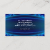 青い名刺 名刺 (裏面)