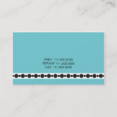 青い名刺 名刺 (裏面)