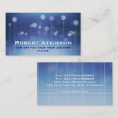 青い名刺 名刺 (正面/裏面)