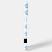 青い唇，キス，口紅，あなたの名前，パーソナライズ Case-Mate iPhoneケース (裏面 / 右)