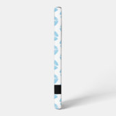 青い唇，キス，口紅，あなたの名前，パーソナライズ SAMSUNG GALAXYケース (左側面)