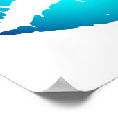 青い唇 ポスター (角)