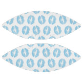 青い唇、唇のパターン、青い口紅、キス アメリカンフットボール (パネル)