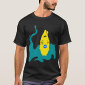 青い唇 Tシャツ (正面)