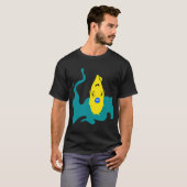 青い唇 Tシャツ (正面フル)