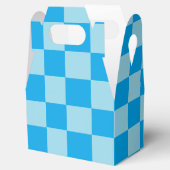 青い四角いブロック幾何学模様 フェイバーボックス (オープン)