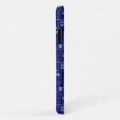 青い回路基板パターン Case-Mate iPhoneケース (裏面/右)