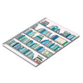 青い図書館のノート ノートブック (左側)