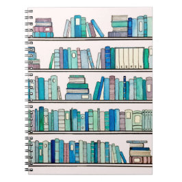 青い図書館のノート ノートブック