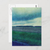 青い国フィールド ポストカード (正面/裏面)