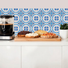 青い地中海のタイル タイル