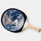 青い地球の黒い空 卓球ラケット (横)