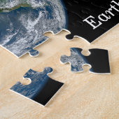 青い地球 ジグソーパズル (側面)