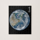 青い地球 ジグソーパズル (縦)