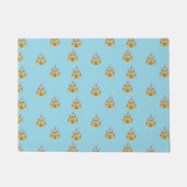 青い城 ドアマット (正面)