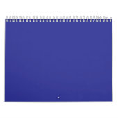 青い壁で宇宙を素晴らし変形 カレンダー (カバー)