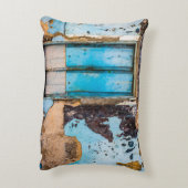 青い壁とドア アクセントクッション (裏面(縦))